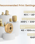 JAMG HE Wood PLA 3D Printer Filament