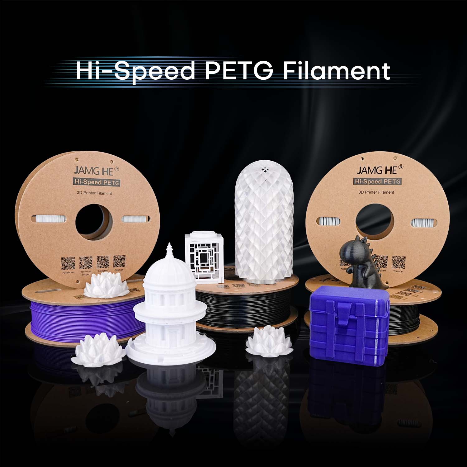 Hi-Speed PETG Filament (Add 10KG to cart From $13.39 *Each KG)