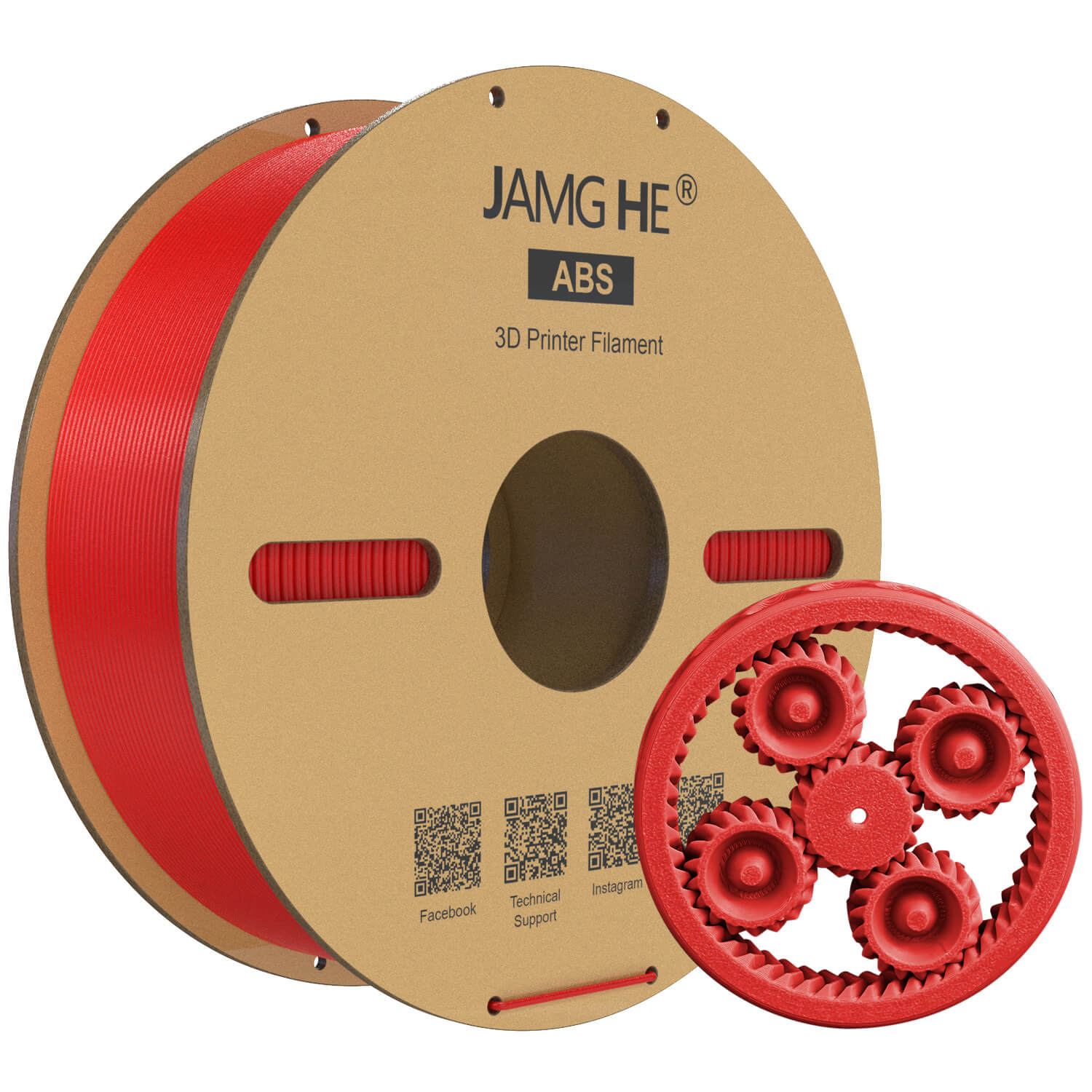 abs_3d_printer_filament_red