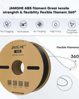 jamghe abs filament great tensile strenghth