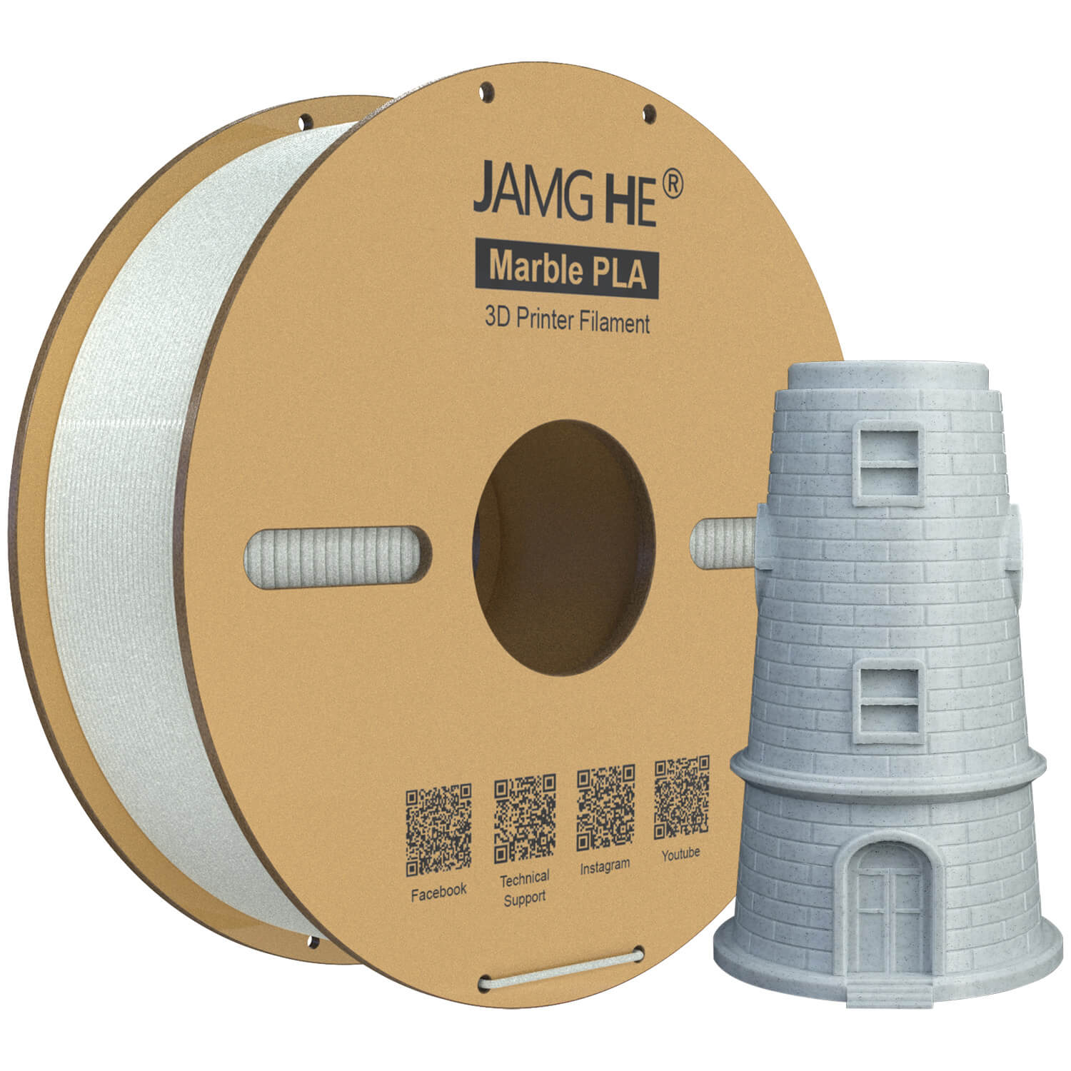 marble 3d printer filament